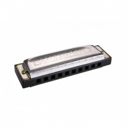 Hohner NOMADE - Harmonica diatonique Blues Band "La musique nomade" 10 trous jaune en Do
