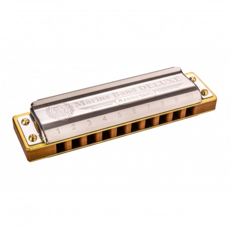 Hohner 2005/20 C - Harmonica diatonique Marine Band Deluxe 10 trous en Do