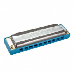 Hohner 2016/20 C - Harmonica diatonique Rocket Low 10 trous en Do octave inférieure