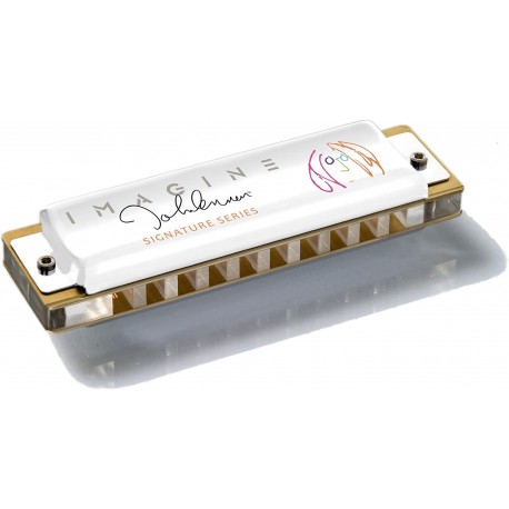 Hohner 592JLS - Harmonica diatonique John Lennon Signature 10 trous en Do