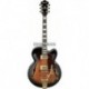 Ibanez AF75TDG-VSB - Guitare Vintage sunburst bigsby