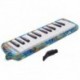 Hohner C94252 - Melodica Airboard Junior 25 notes avec housse matelassée, livret de chansons et méthode