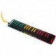 Hohner C94453 - Melodica Airboard Rasta 37 notes avec embouchure articulée "Blow Flow" et housse de voyage matelassée