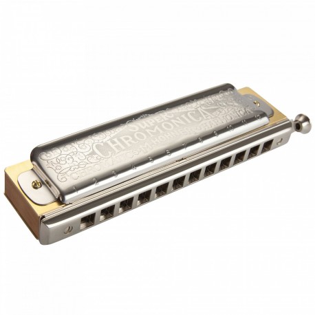 Hohner 270/48 CT - Harmonica chromatique Chromonica 12 trous en Do Ténor (octave inférieure)