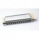 Hohner 7540/48 - Harmonica chromatique Chromonica Deluxe 12 trous en Do