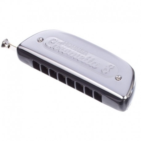 Hohner 250/32 - Harmonica chromatique Chrometta 8 trous en Do