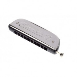 Hohner 253/40 C - Harmonica chromatique Chrometta 10 trous en Do