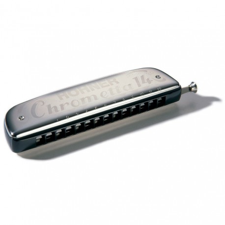 Hohner 257/56 C - Harmonica chromatique Chrometta 14 trous en Do