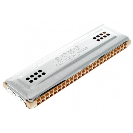 Hohner 56/96 - Harmonica diatonique Echo Double Droit en Do et Sol