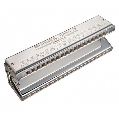 Hohner 968/38/40 - Harmonica d’orchestre Bass 78