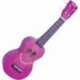 Mahalo U-SMILE-TPP - Ukulele soprano Smile violet + housse