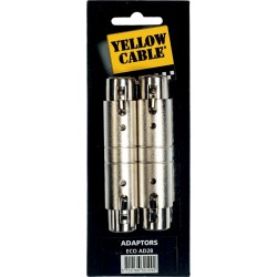 Yellow Cable AD28 - 2 adaptateurs XLR femelle vers XLR femelle