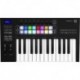 Novation LAUNCHKEY-25-MK3 - Clavier maitre Mk3 25notes 16 pads USB