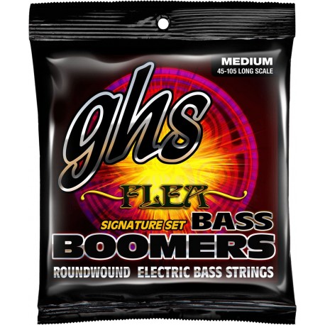 GHS 3045M - Jeu de cordes Flea Boomers 45-65-85-105 pour basse électrique