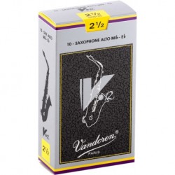Vandoren SR6125 - 10 anches V12 Force 2,5 pour saxophone Alto