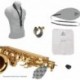 SML Paris SC620 - Saxophone soprano courbé laiton verni avec softcase