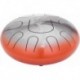 Pearl PMTD9LYDF-690 - Tongue Drum 9 notes Do Lydien Nature dégradé orange avec baguettes