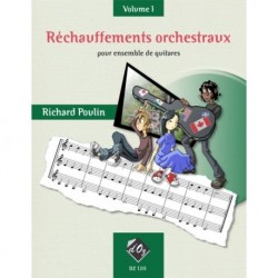 Richard Poulin - Réchauffements orchestraux, vol. 1 - 3 Guitars - Conducteur