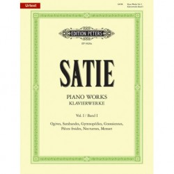 Erik Satie - Piano Works - Volume 1 - Piano - Recueil