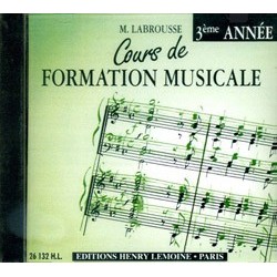 Marguerite Labrousse - Cours de formation musicale Vol.3 - Éducation musicale - CD