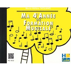 Marie-Hélène Siciliano - Ma 4ème année de formation musicale - Éducation musicale - CD