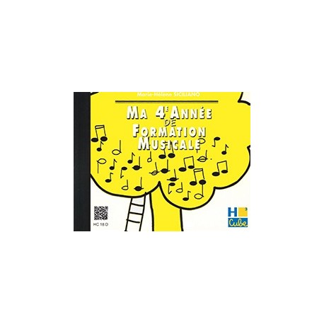 Marie-Hélène Siciliano - Ma 4ème année de formation musicale - Éducation musicale - CD