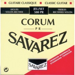 Savarez 500PR - Jeu de cordes Corum Tension Normale pour guitare classique