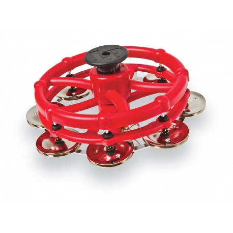 Latin Percussion LP193 - Tambourine Hi-Hat debrayable cymbalettes acier