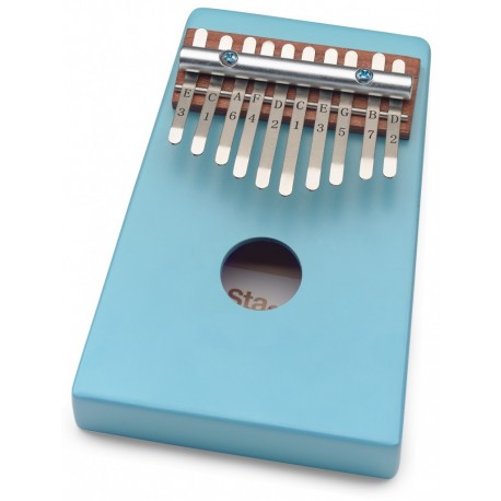 Stagg KALI-KID10-BL - Kalimba 10 lames bleu pour enfants