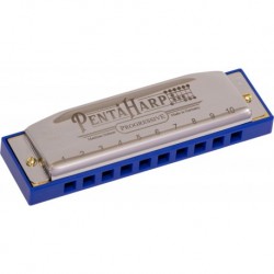 Hohner 210/20 G MIN - Harmonica pentatonique Penta Harp Progressive Sol Mineur 10 trous