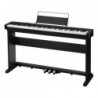 Casio CDP-S160BK - Piano numérique compact 88 touches dynamiques toucher lourd avec meuble et pédalier modèle noir