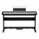 Casio CDP-S160BK - Piano numérique compact 88 touches dynamiques toucher lourd avec meuble et pédalier modèle noir