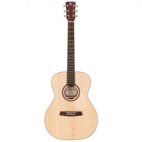 Kremona M15E - Guitare electro acoustique forme OM table épicéa massif