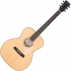 Kremona R35 - Guitare acoustique forme OM table, dos et éclisses massifs