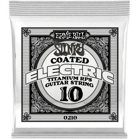 Ernie Ball 0210 - Corde .010 renforcée au titane pour guitare electrique