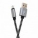 Yourban USB A-MICRO USB 1M BL - Câble USB-A vers Micro USB-B 1m tresse nylon