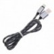 Yourban USB A-MICRO USB 3M BL - Câble USB-A vers Micro USB-B 3m tresse nylon