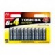 Toshiba LR6GCP BP-10 CN - Pack de 10 piles LR6 AA 1.5v