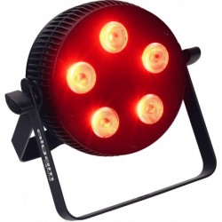 Algam Lighting SLIMPAR-510-HEX - Projecteur à LED 5 x 10W RGBWAU