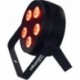 Algam Lighting SLIMPAR-510-HEX - Projecteur à LED 5 x 10W RGBWAU