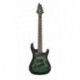 Cort KX507MSSDG - Guitare électrique 7 cordes star dust green touche ébène micros Fishman Fluence frettes en éventail