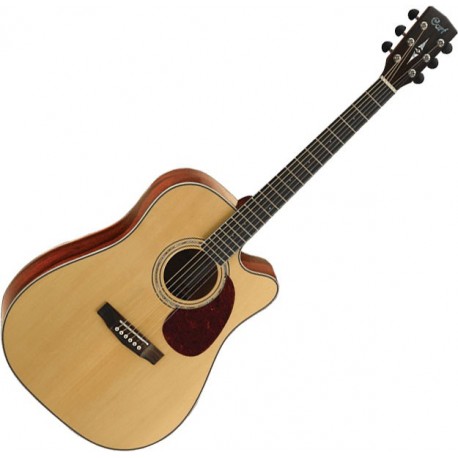 Cort 710FMDNAT - Guitare electro acoustique table épicéa Sitka massif