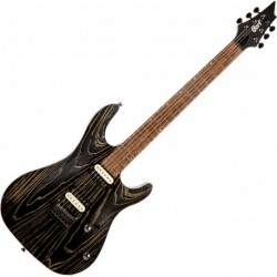 Cort KX300ET-EBG - Guitare electrique 2 micros doubles EMG RetroActive noir et or