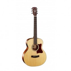 Cort LITTLECJ-BOP - Guitare electro-acoustique forme Jumbo 3/4 table épicéa massif EQ Fishman Presys II naturel pores ouverts