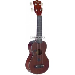 Stagg US20-FLOWER - Ukulele soprano traditionnel avec table en nato et motif "fleurs"