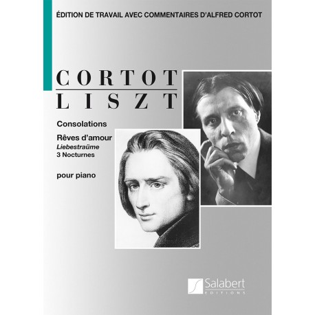 Franz Liszt - Consolations, Rêves d'amour, 3 Nocturnes - Piano - Recueil