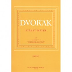 Antonín Dvořák - Stabat Mater op. 58 - Soloists, Choir and Orchestra - Vocal Score