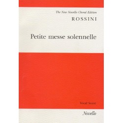 Gioachino Rossini - Petite Messe Solennelle - SATB and Piano - Conducteur