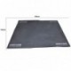 Power Studio DRUMS RUG S - Tapis pour batterie + Housse - Taille S (130x120cm)