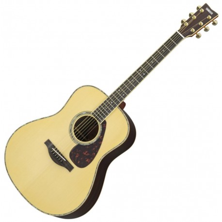 Yamaha LL16D ARE - Guitare acoustique dreadnough Epicéa Engelmann massif ARE avec softcase